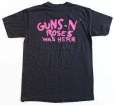 画像3: 80s USA製 GUNS N' ROSESガンズアンドローゼズ Tシャツ L (3)