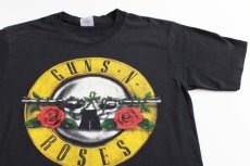 画像1: 80s USA製 GUNS N' ROSESガンズアンドローゼズ Tシャツ L (1)