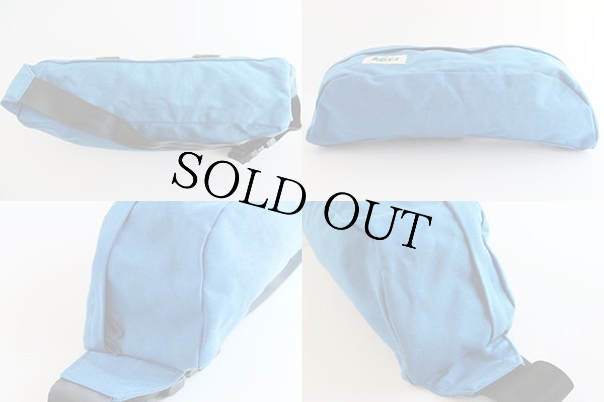 画像2: 80s REI ナイロン ウエストバッグ 青 (2)