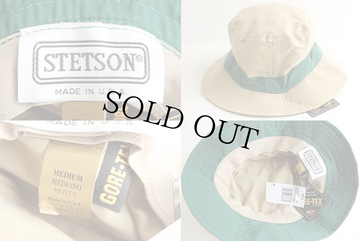 画像3: デッドストック★90s USA製 STETSONステットソン GORE-TEXゴアテックス ハット M (3)
