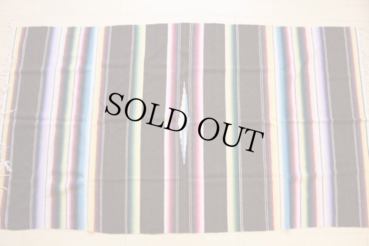 画像2: ビンテージ メキシカン ラグ サラペ (2)