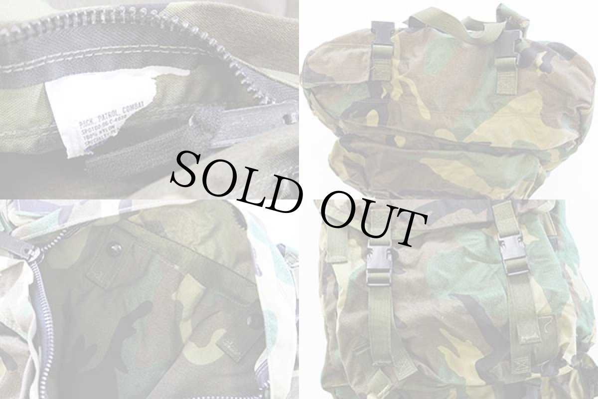 画像3: 90s 米軍 ウッドランドカモ パトロールパック (3)