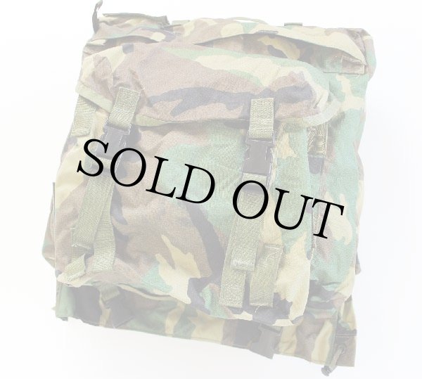 米軍　FPLIFナイロンウッドランドモカ　パトロールバックパック US(米軍) FPLIFナイロンウッドランドカモ・パトロールバック