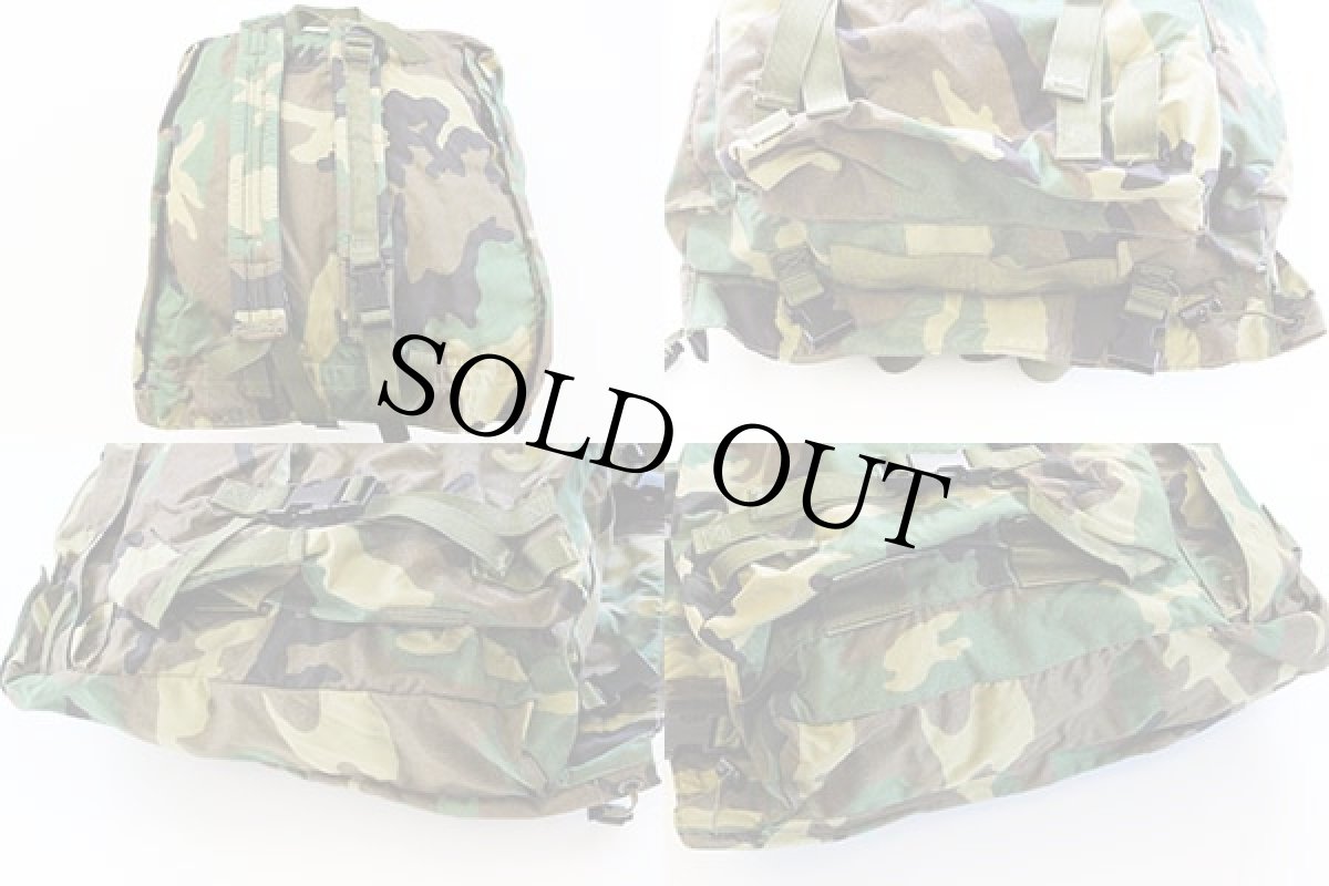 画像2: 90s 米軍 ウッドランドカモ パトロールパック (2)