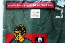 画像3: デッドストック★80s Pocket Polo コットン ポケットTシャツ 深緑 S (3)