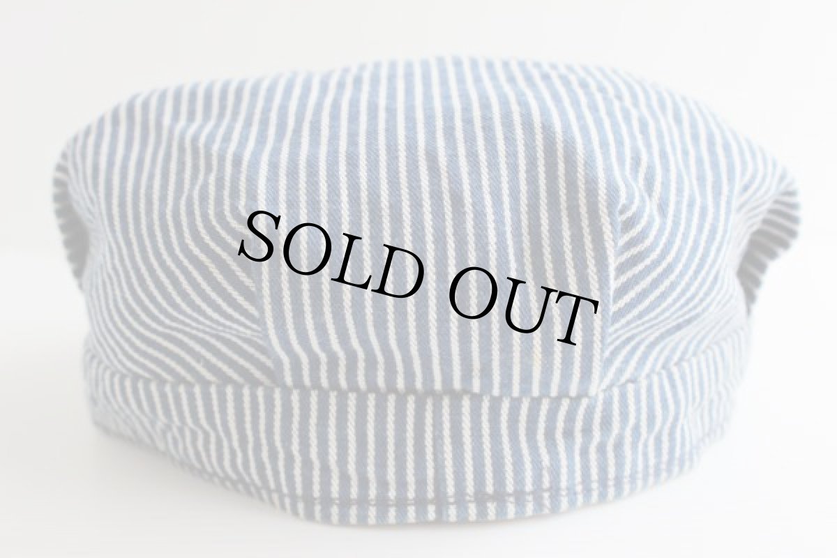 画像4: 70s USA製 KEY Imperial ヒッコリー ワークキャップ 60cm (4)