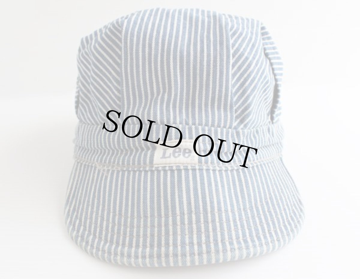 画像2: 70s USA製 Leeリー ヒッコリー ワークキャップ 56cm (2)