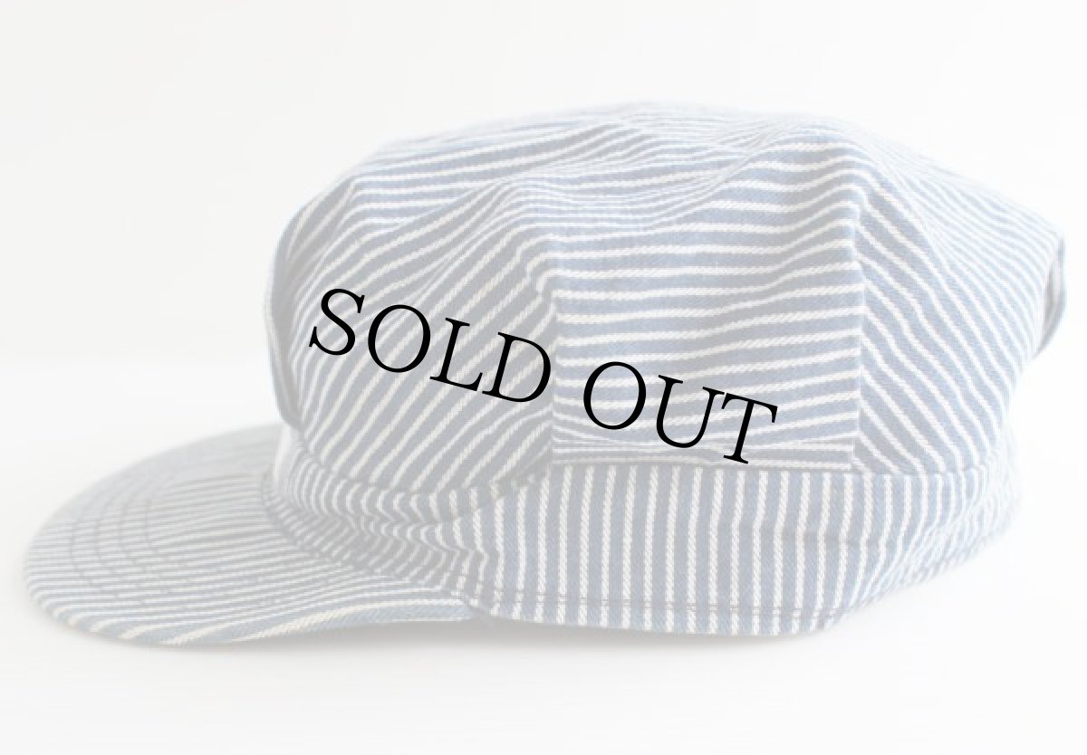 画像3: 70s USA製 KEY Imperial ヒッコリー ワークキャップ 60cm (3)