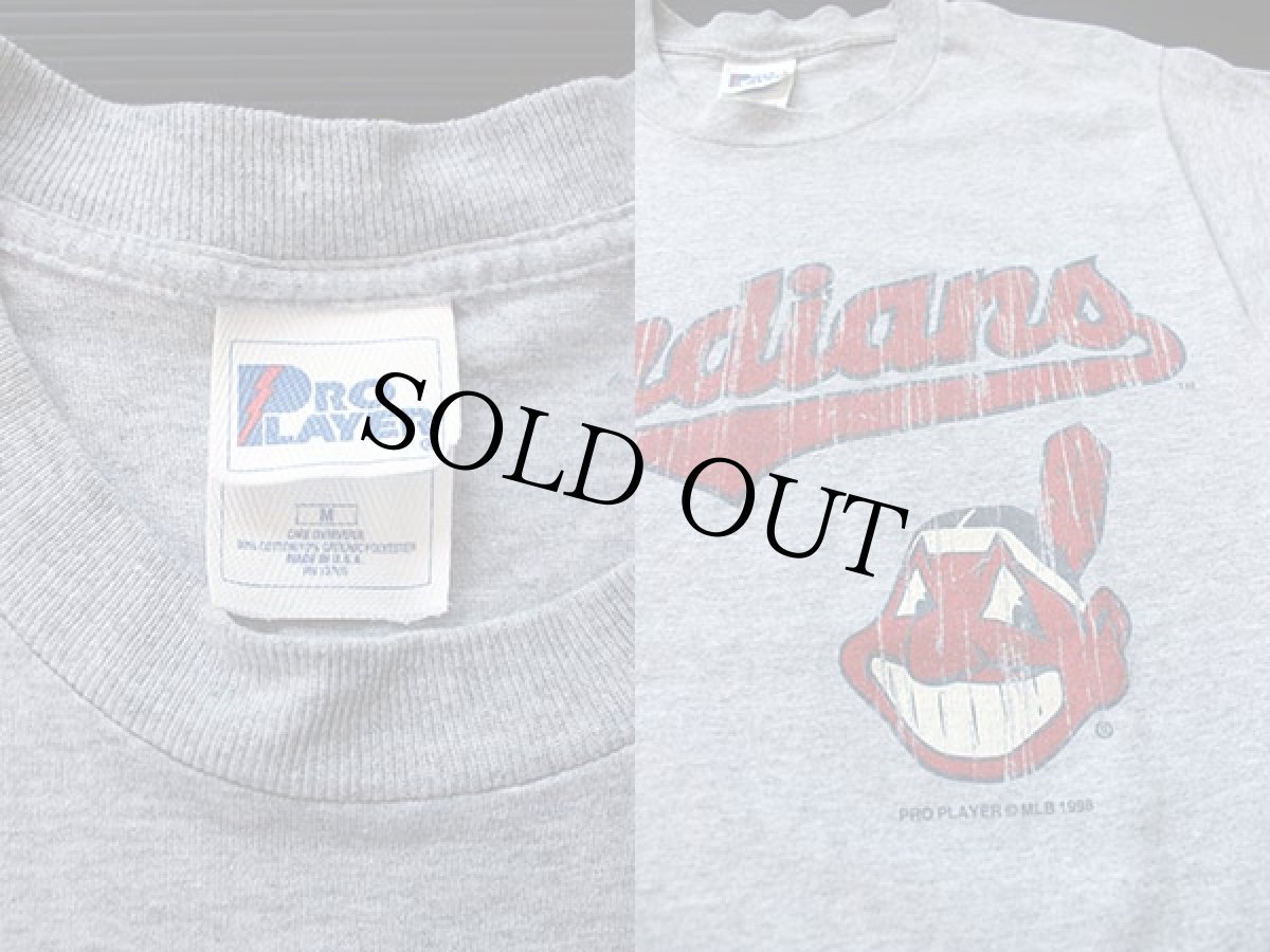 画像3: 90s USA製 Indiansインディアンズ Tシャツ グレー M (3)