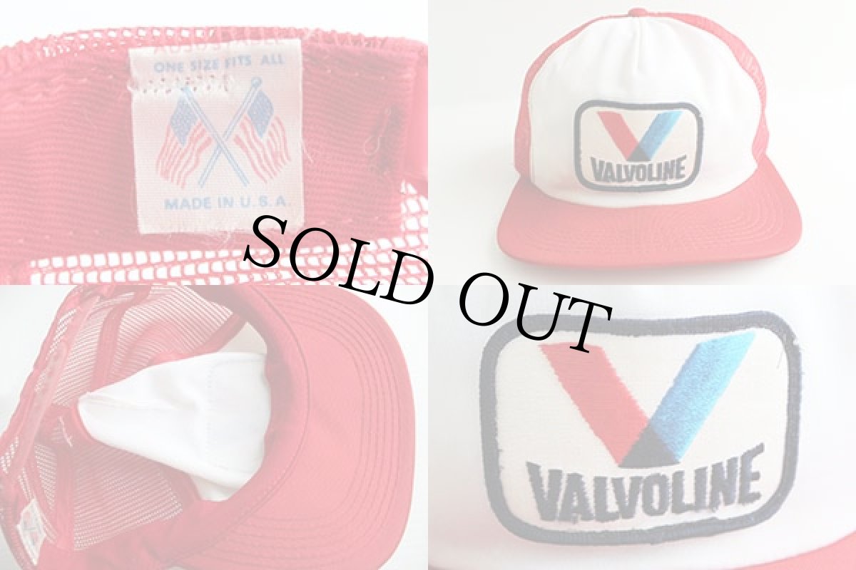 画像3: 80s USA製 VALVOLINE パッチ付き メッシュキャップ (3)