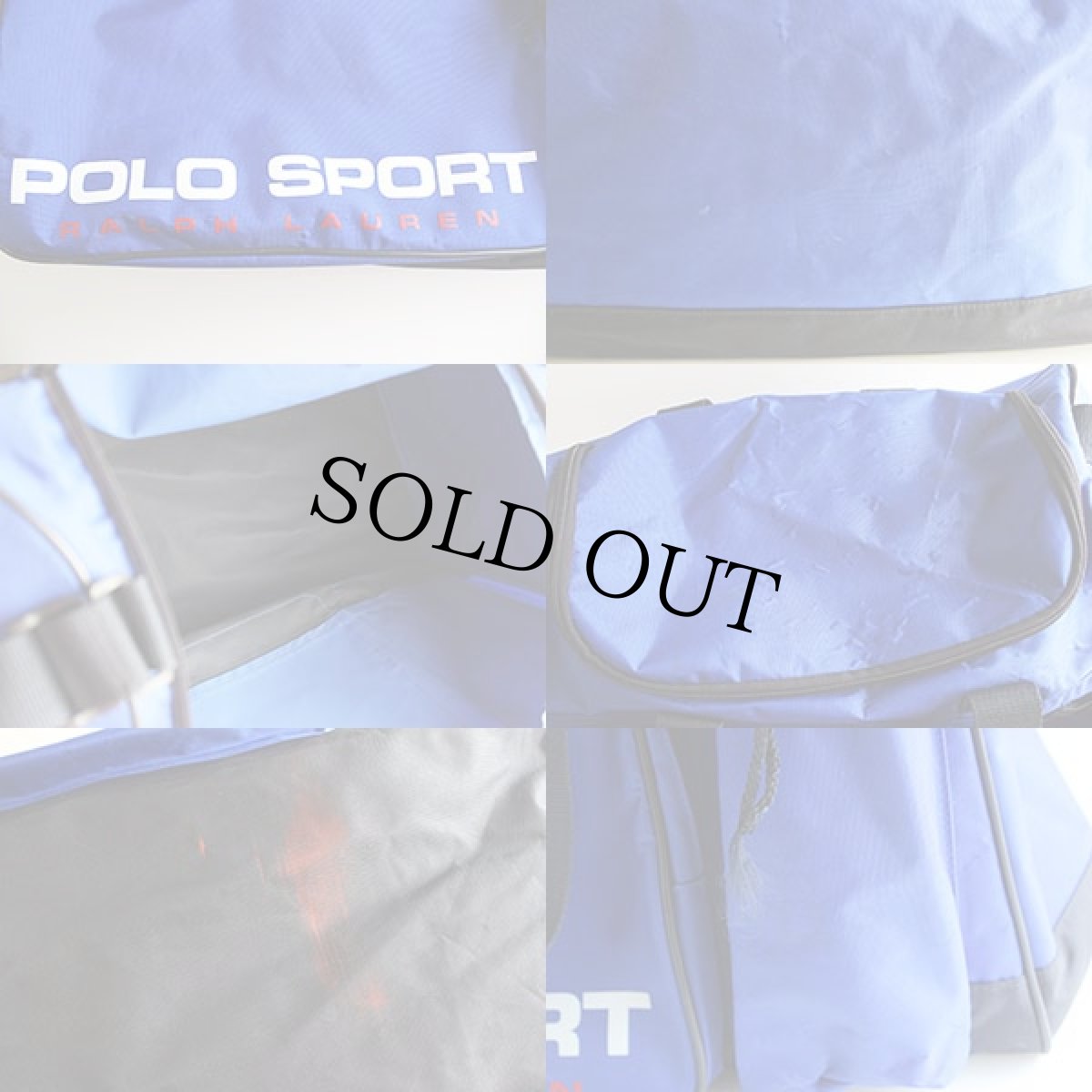 画像3: 90s POLO SPORTポロ スポーツ ラルフローレン ナイロン ダッフルバッグ (3)