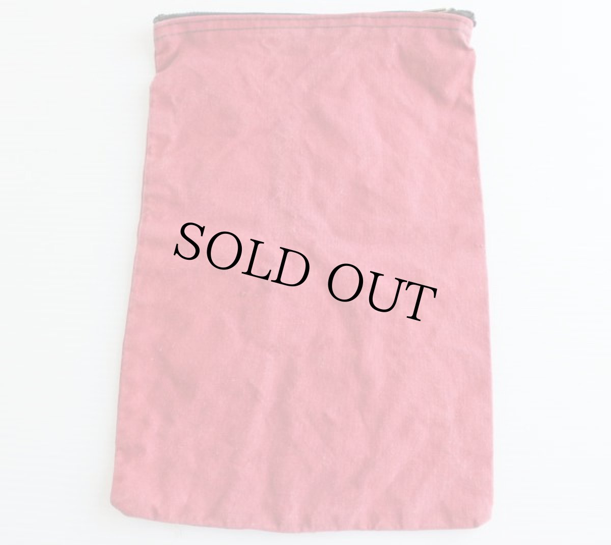 画像2: 40s Citizens State Bank コットン キャンバス マネーバッグ 赤 (2)