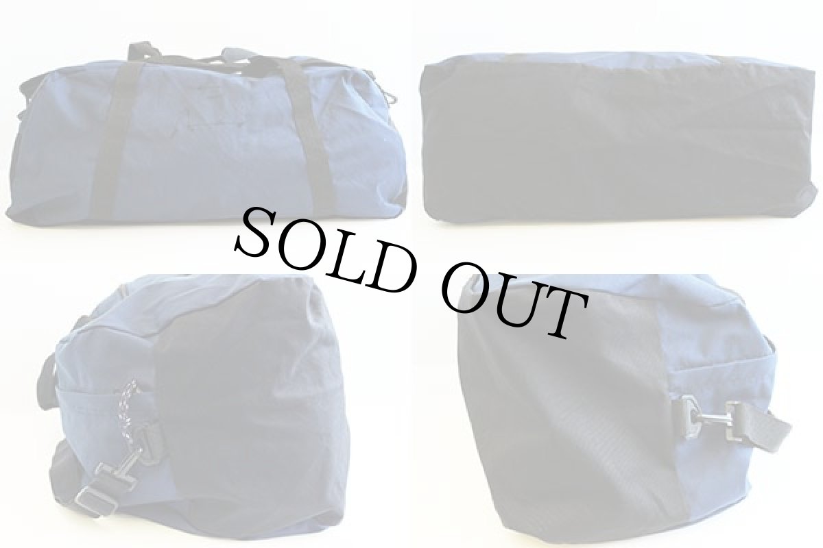 画像2: 90s USA製 JANSPORTジャンスポーツ 2WAY ダッフルバッグ 紺 (2)