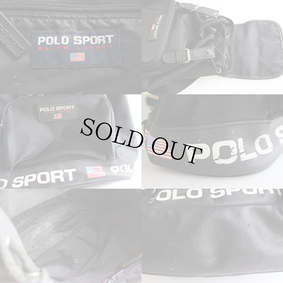 画像3: 90s POLO  SPORTポロ スポーツ ラルフローレン ナイロン リュックサック (3)