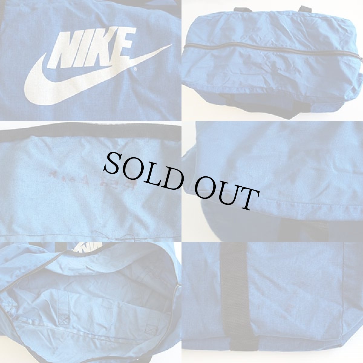 画像3: 80s NIKEナイキ ナイロン ダッフルバッグ (3)