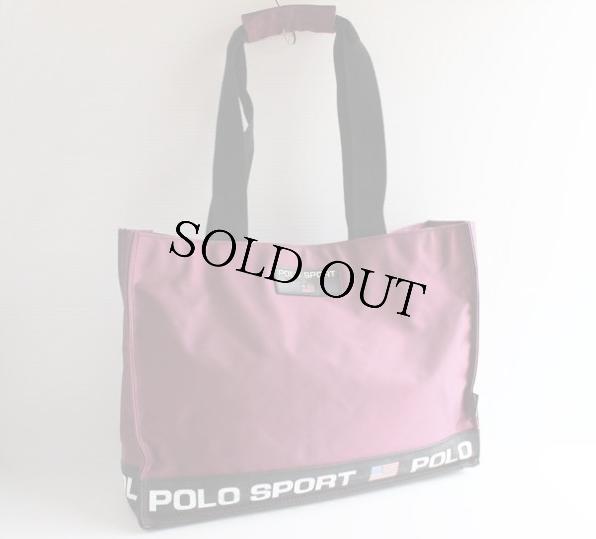 画像2: 90s POLO SPORTポロ スポーツ ラルフローレン ナイロン トートバッグ (2)