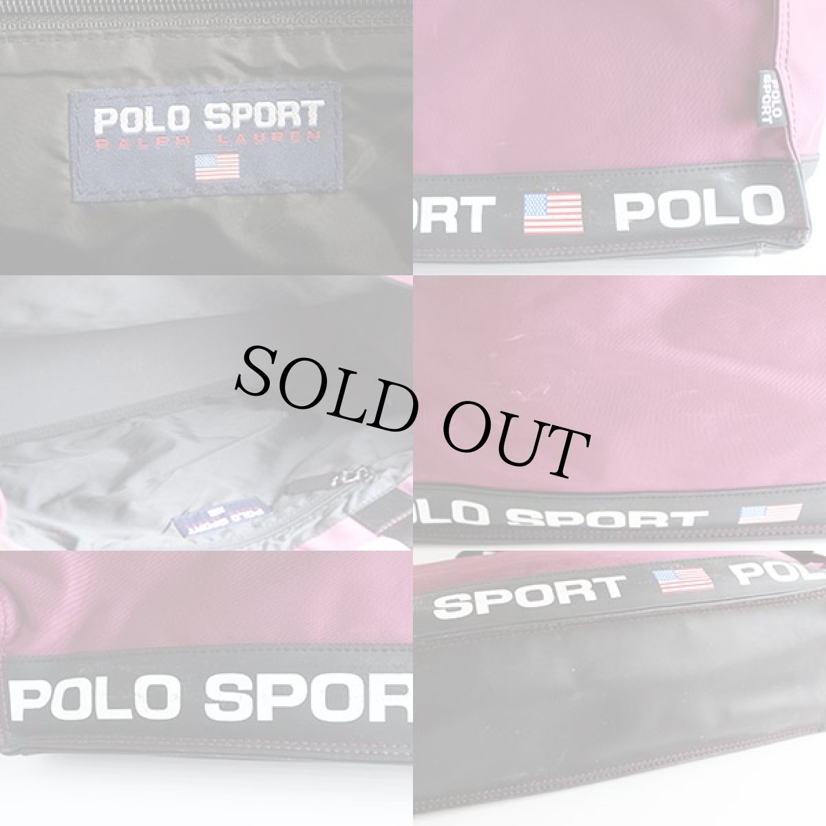 画像4: 90s POLO SPORTポロ スポーツ ラルフローレン ナイロン トートバッグ (4)