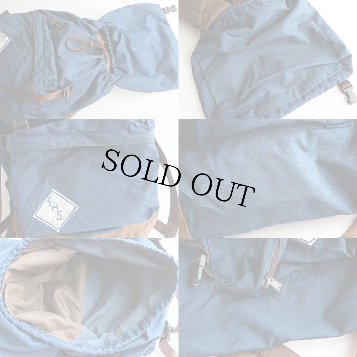 画像4: 80s EMS ナイロン リュックサック (4)