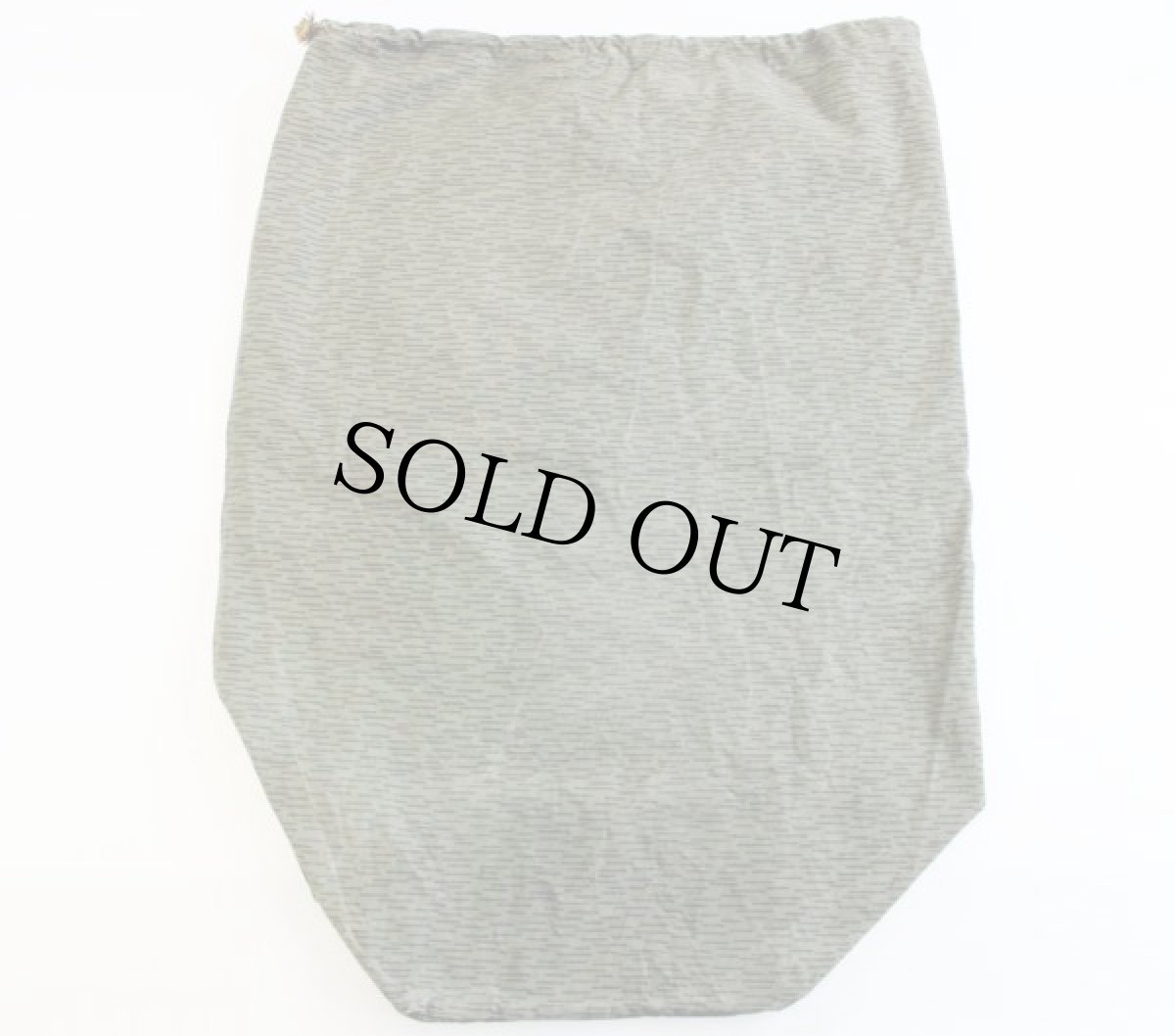 画像2: ビンテージ 東ドイツ軍 レインドロップカモ バラックバッグ★ランドリーバッグ (2)