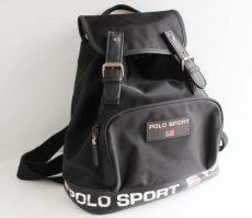 画像1: 90s POLO  SPORTポロ スポーツ ラルフローレン ナイロン リュックサック (1)