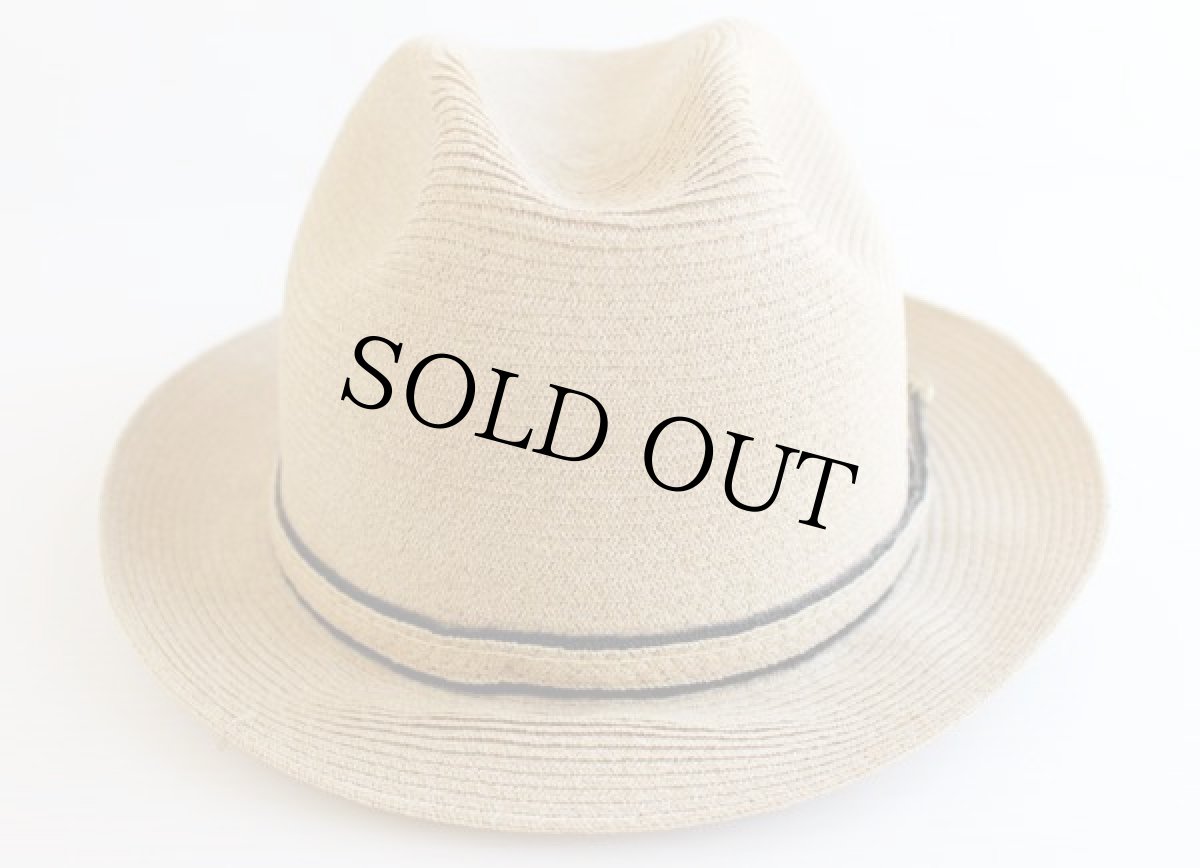 画像2: ビンテージ USA製 CAPPELLI 中折れ ストローハット 7 1/8 (2)