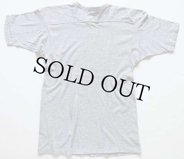 80s USA製 Championチャンピオン LMU 染み込みプリント 88/12