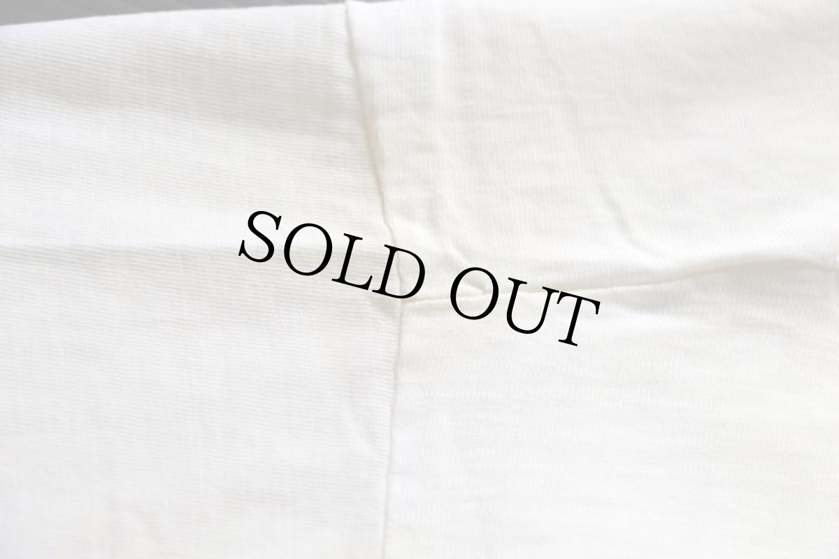 画像7: 70s USA製 Championチャンピオン 染み込みプリント コットン リンガーTシャツ XL 	 (7)