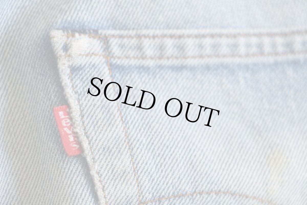 画像5: 80s USA製 Levi'sリーバイス 501 赤耳 デニムパンツ w35 L34 (5)