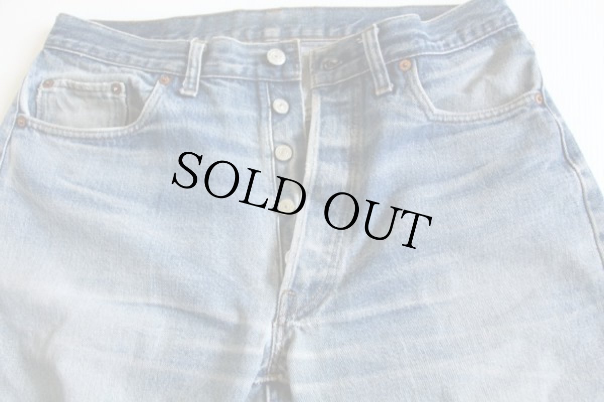 画像3: 80s USA製 Levi'sリーバイス 501 赤耳 デニムパンツ w35 L34 (3)