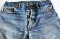 画像3: 80s USA製 Levi'sリーバイス 501 赤耳 デニムパンツ w35 L34 (3)