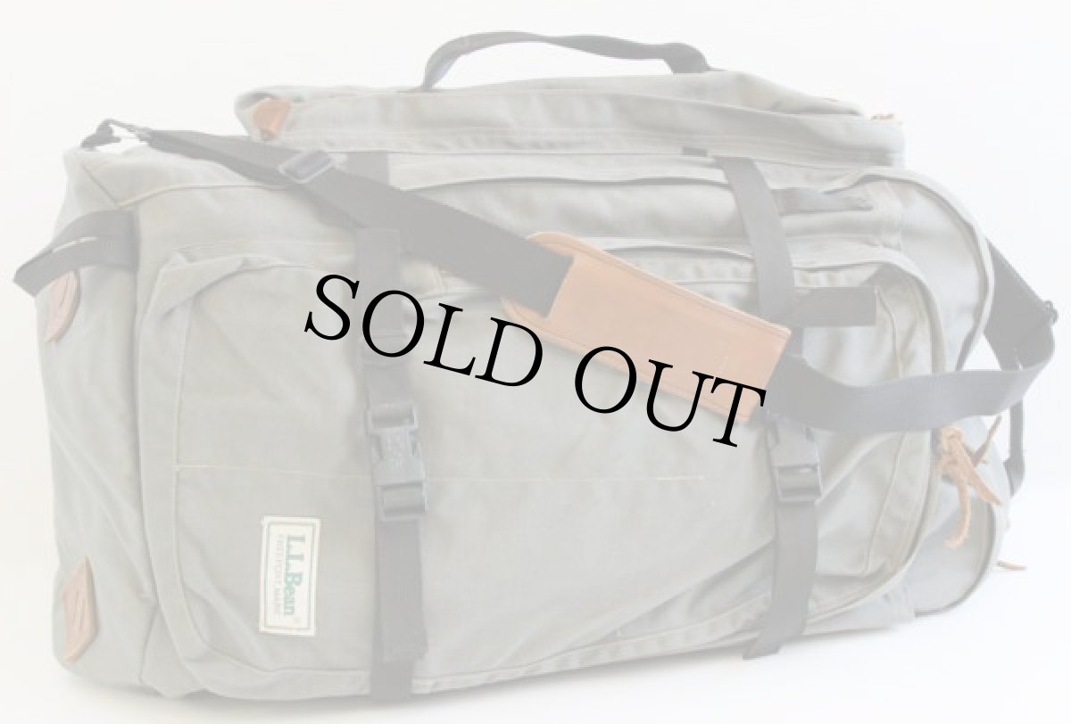 画像2: 80s L.L.Bean 3WAY バックパック グレー (2)