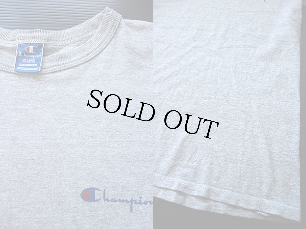 画像3: 90s USA製 Championチャンピオン 88/12 Tシャツ 杢グレー M (3)