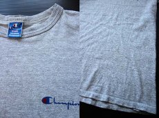 画像3: 90s USA製 Championチャンピオン 88/12 Tシャツ 杢グレー M (3)