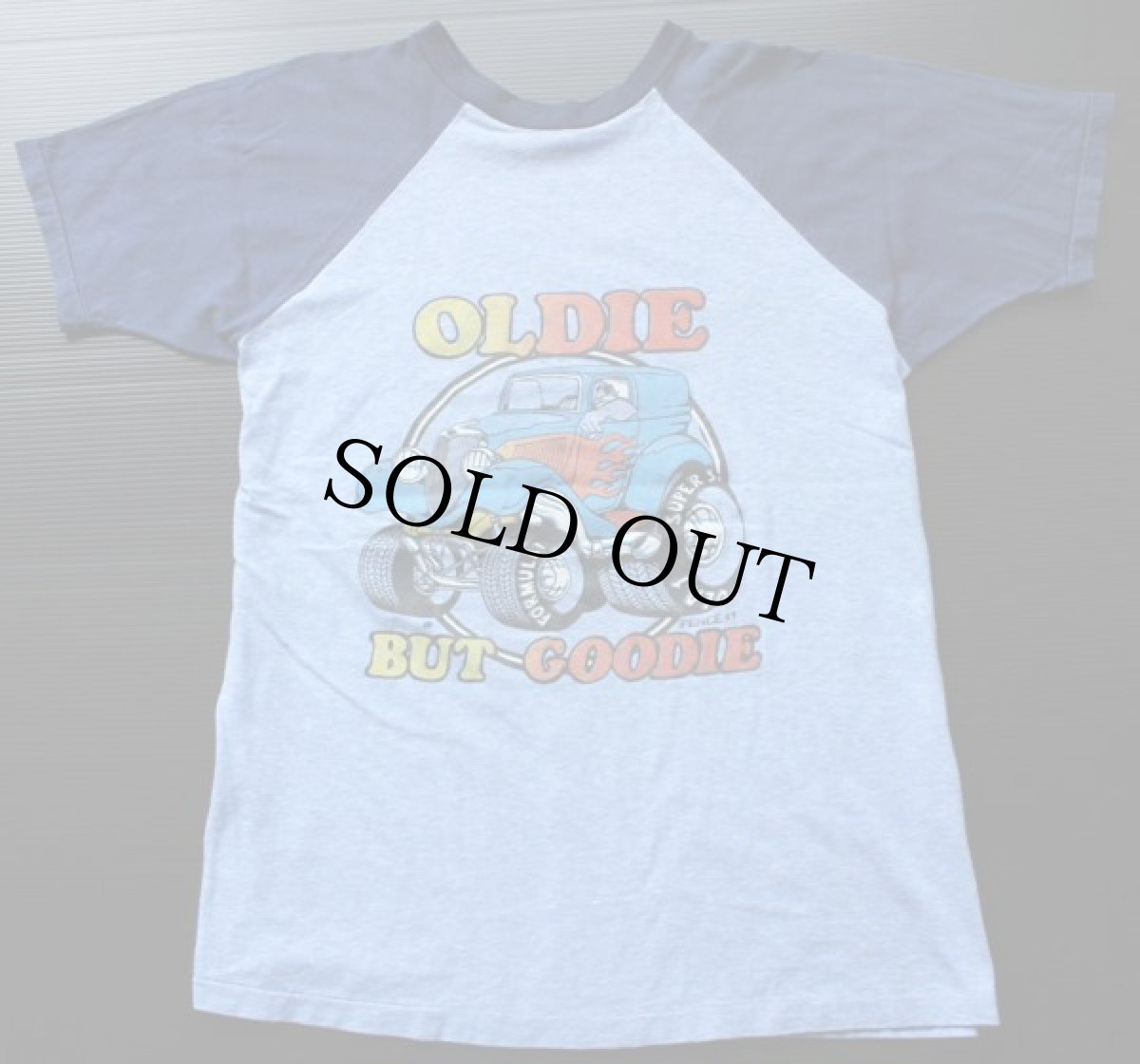 画像2: 70s OLDIE BUT GOODIE ラグランTシャツ (2)