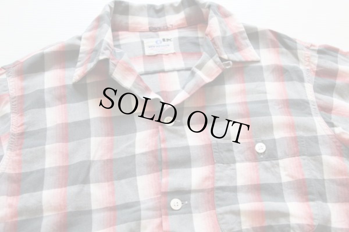 画像3: 50s VAN HEUSEN チェック コットンシャツ M (3)