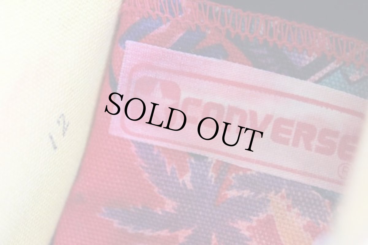 画像8: 80s USA製 CONVERSEコンバース スキッドグリップ レッドパシフィック 12 (8)