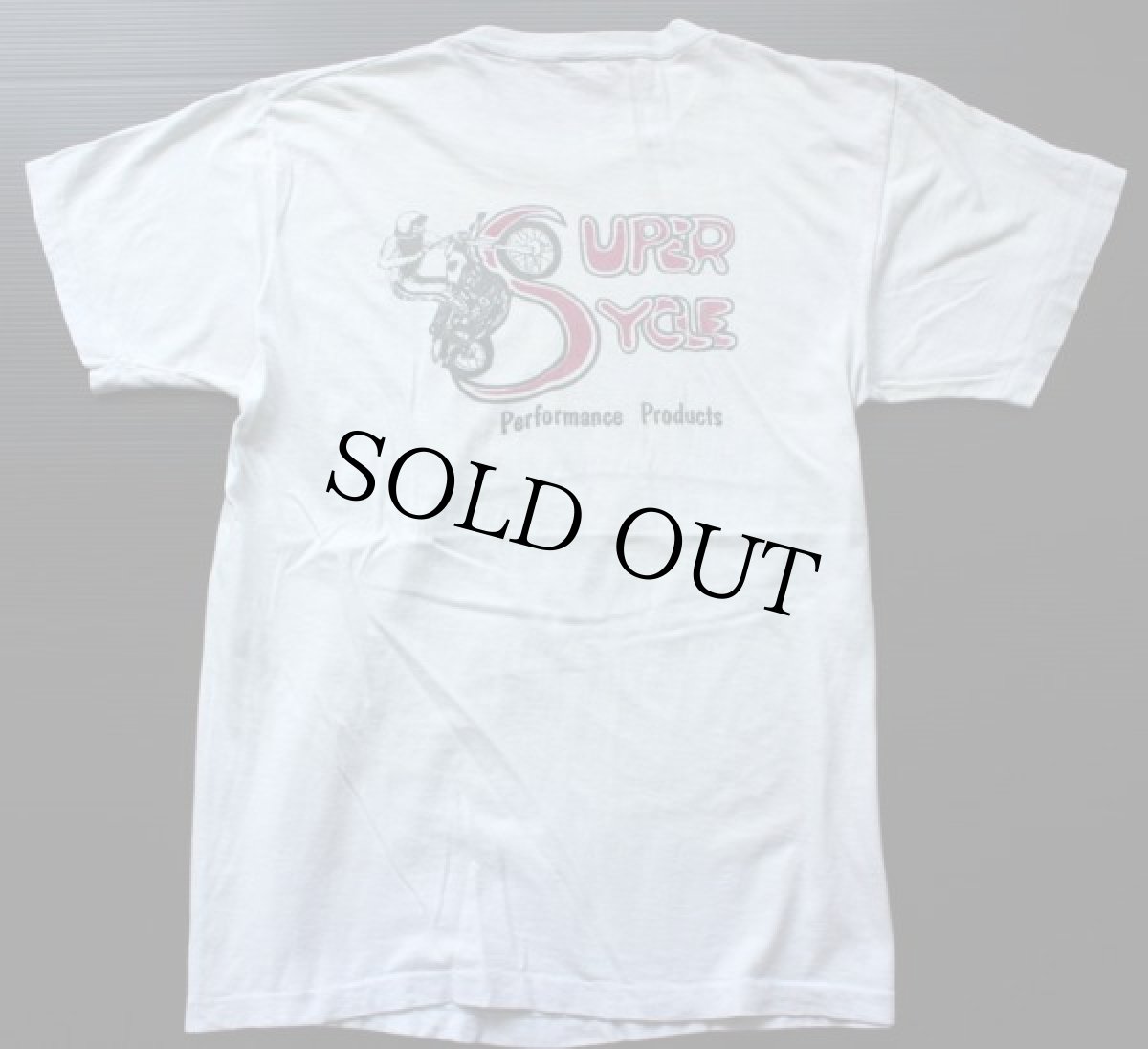 画像2: 70s DRAG NATIONALS 両面 染み込みプリント コットンTシャツ L (2)