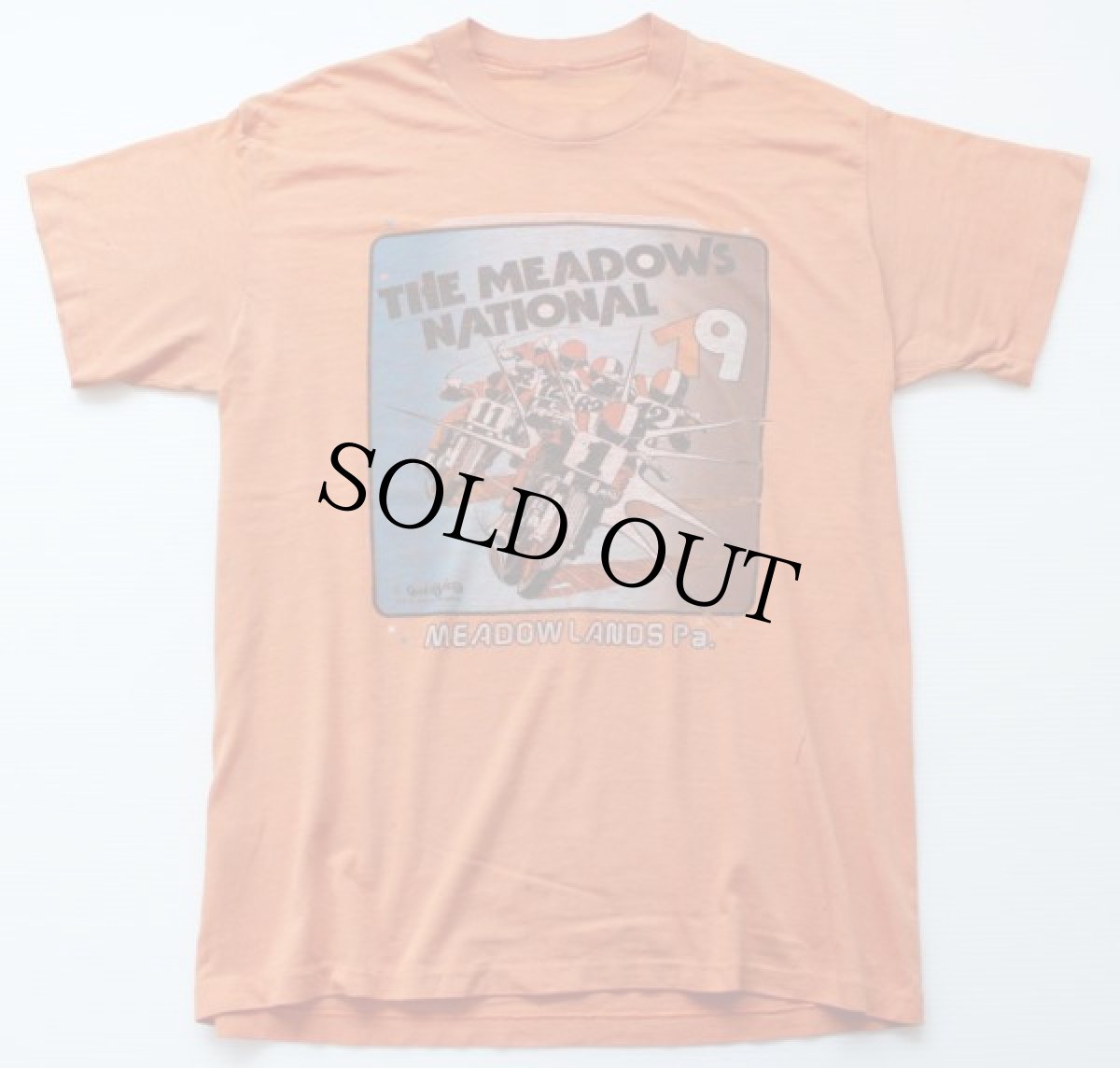 画像2: 70's MEADOWS NATIONAL プリントTシャツ (2)