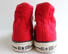 画像3: 70s USA製 CONVERSEコンバース ALL STARオールスター HI 当て布 赤 12 (3)