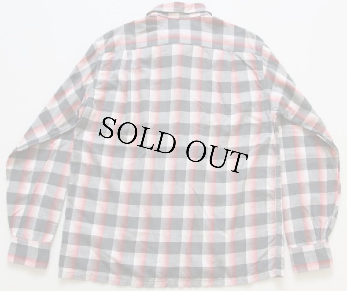 画像2: 50s VAN HEUSEN チェック コットンシャツ M (2)