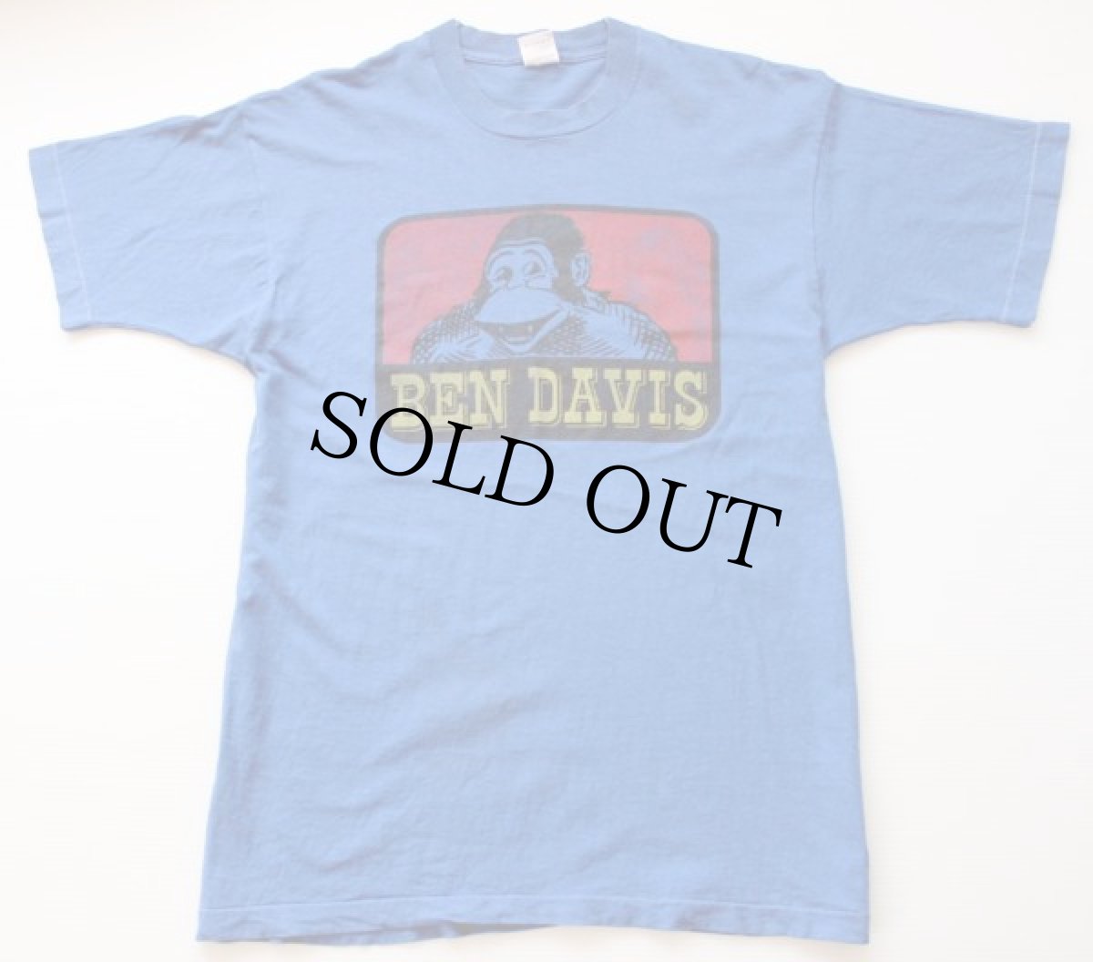 画像2: 90s USA製 BEN DAVISベンデイビス Tシャツ 青 L (2)