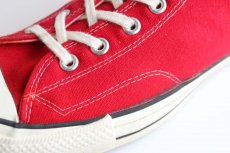 画像7: 70s USA製 CONVERSEコンバース ALL STARオールスター HI 当て布 赤 12 (7)