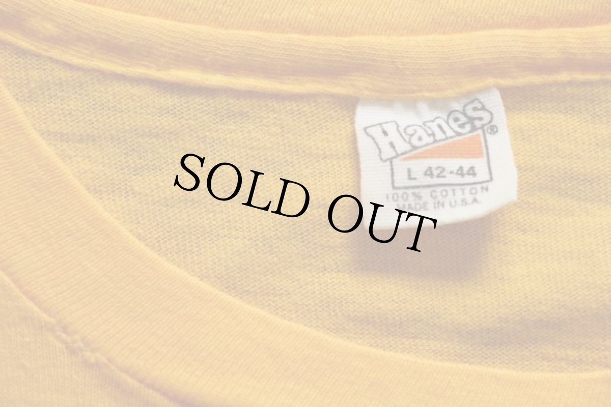 画像3: 70's USA製 CRUSH THE ORANGE Tシャツ 黄 L (3)