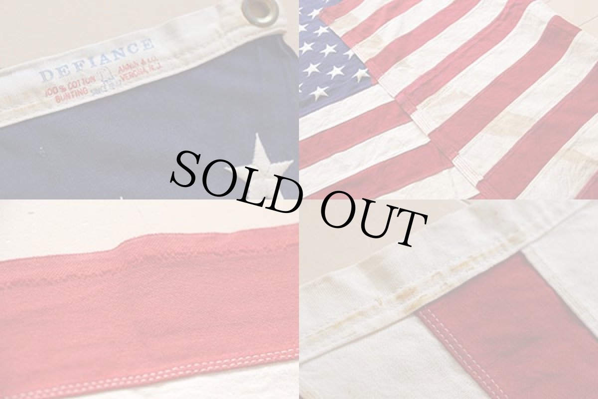 画像3: ビンテージ DEFIANCE 50スター アメリカ国旗 星条旗 USA フラッグ (3)