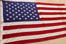 画像1: ビンテージ 50スター アメリカ国旗 星条旗 USA フラッグ (1)