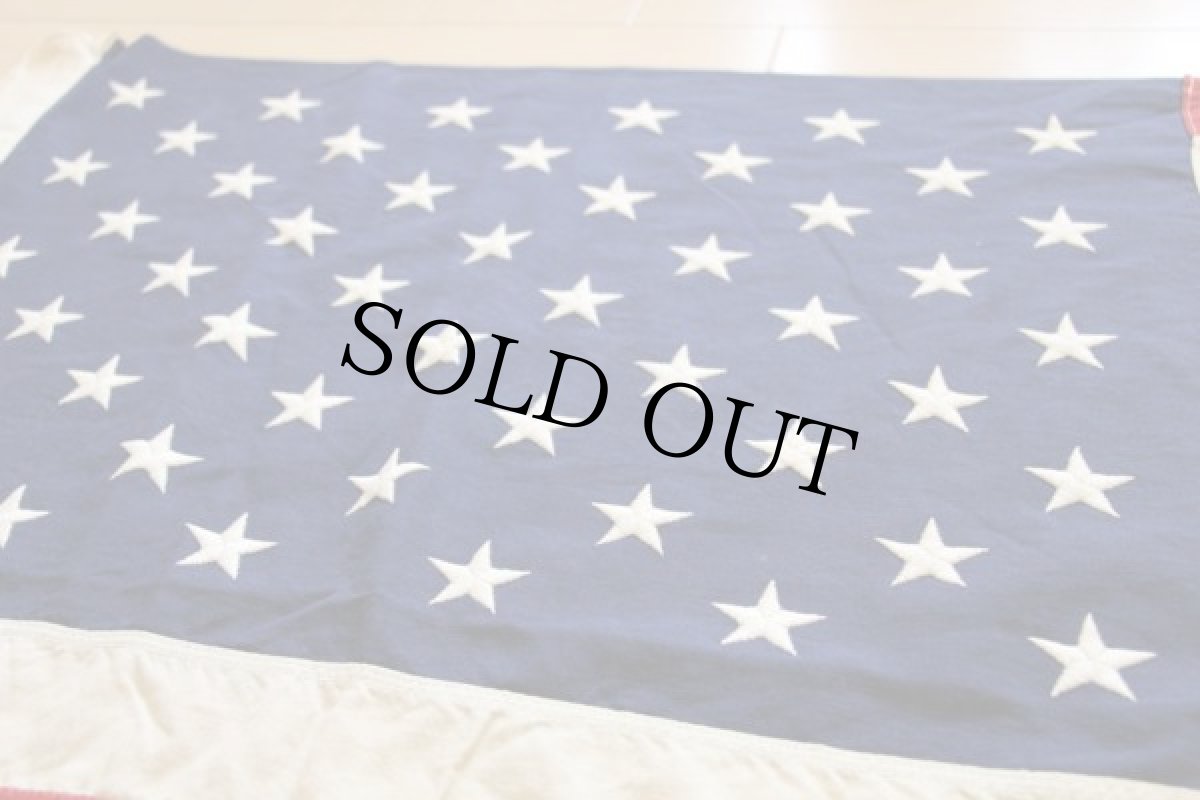 画像2: ビンテージ 50スター アメリカ国旗 星条旗 USA フラッグ (2)