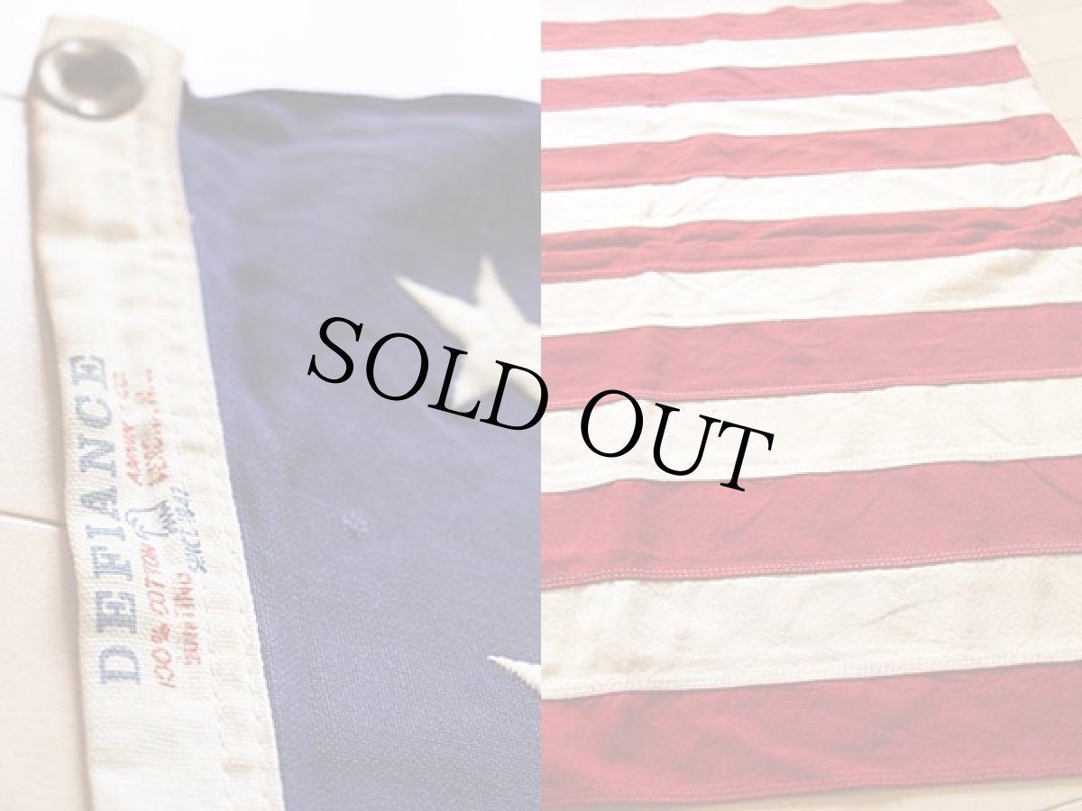 画像3: ビンテージ DEFIANCE 50スター アメリカ国旗 星条旗 USA フラッグ (3)