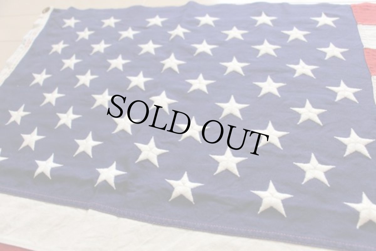 画像2: ビンテージ DEFIANCE 50スター アメリカ国旗 星条旗 USA フラッグ (2)