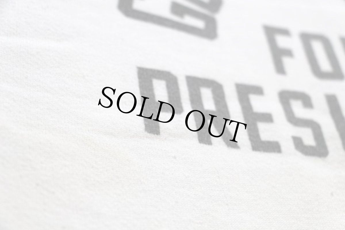 画像5: 60's 染み込みプリント スウェット白 (5)