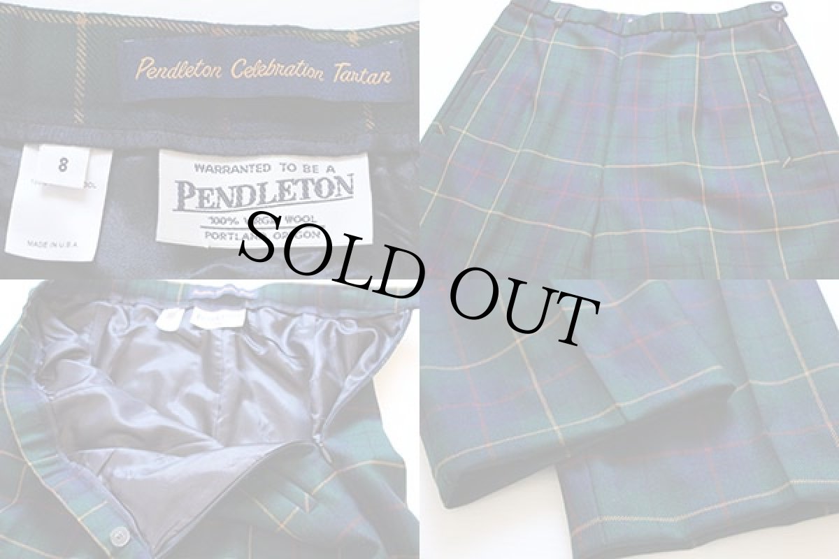 画像3: USA製 PENDLETONペンドルトン タータンチェック ウールパンツ8 (3)